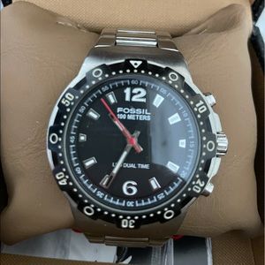 Fossil watch -silver